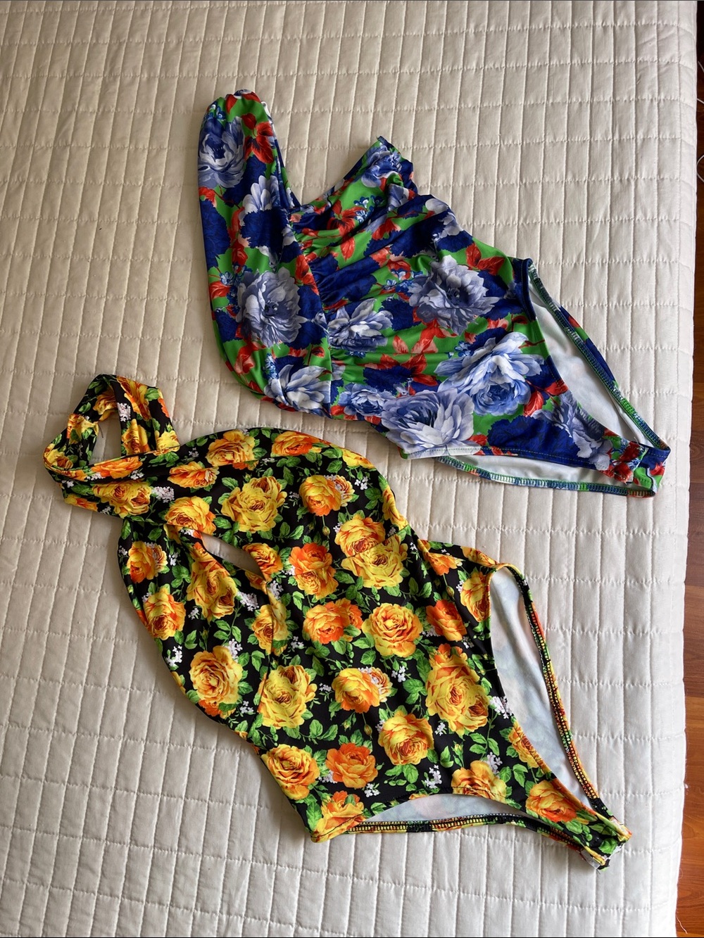 TWO! Floral Bodysuits - Zara